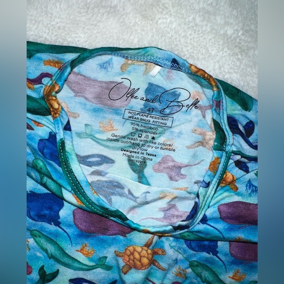 Ollee and Belle Bamboo Pj Set - Picture 4 of 4